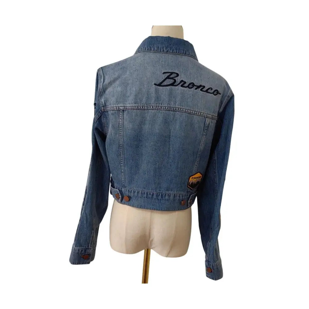 Alice + Olivia X BRONCO JEFF DENIM JACKET Jacket
