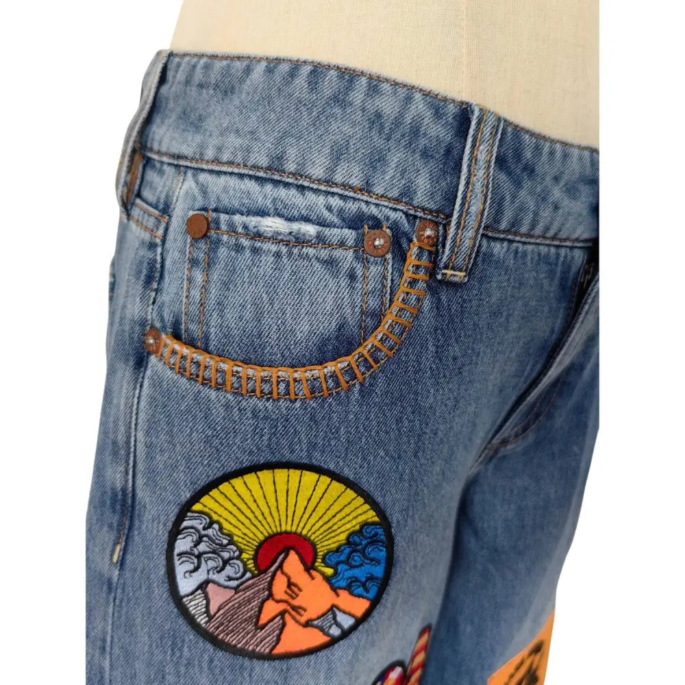 Alice + Olivia X BRONCO TRISH JEAN Bottoms