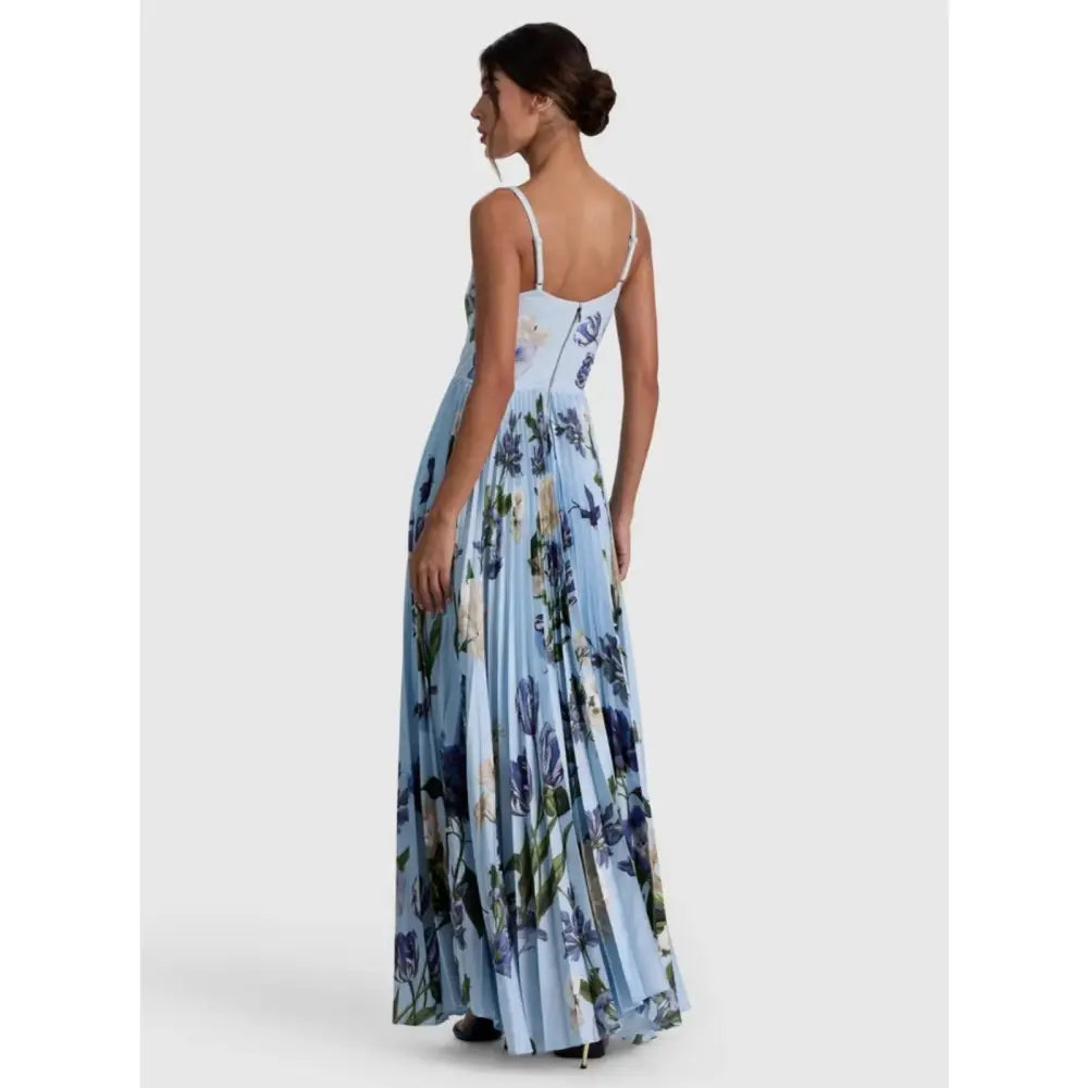 Aliice + Olivia CAROLYN PLEATED MAXI DRESS - Dress