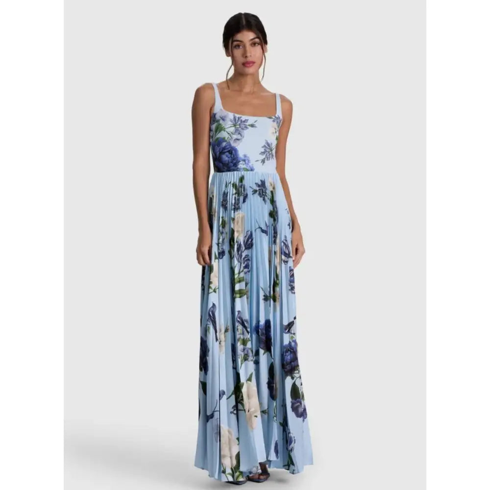 Aliice + Olivia CAROLYN PLEATED MAXI DRESS - Dress