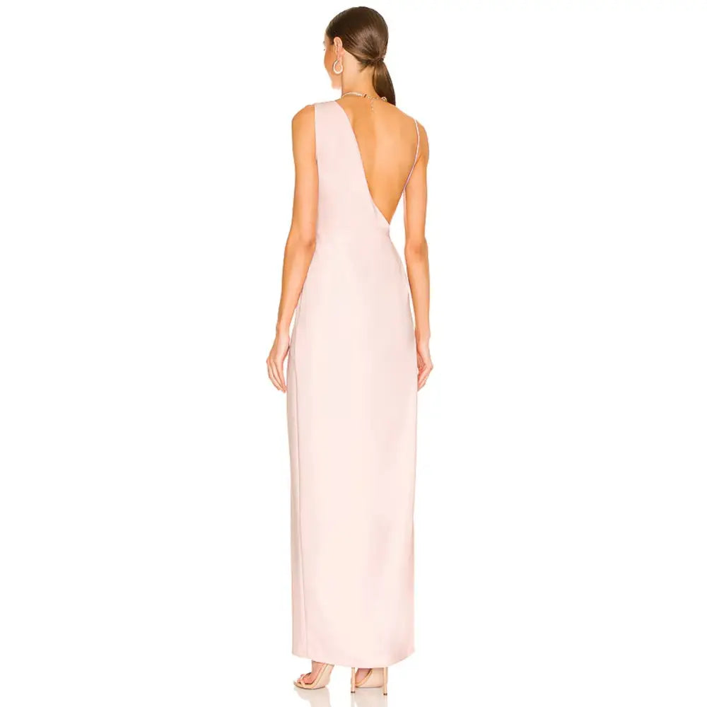 Amanda Uprichard x REVOLVE Arial Gown in Blush - Dress