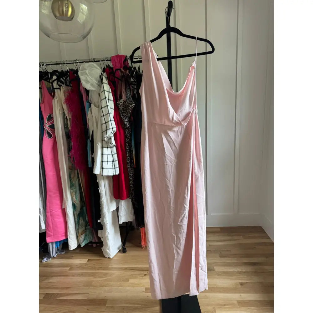 Amanda Uprichard x REVOLVE Arial Gown in Blush - Dress