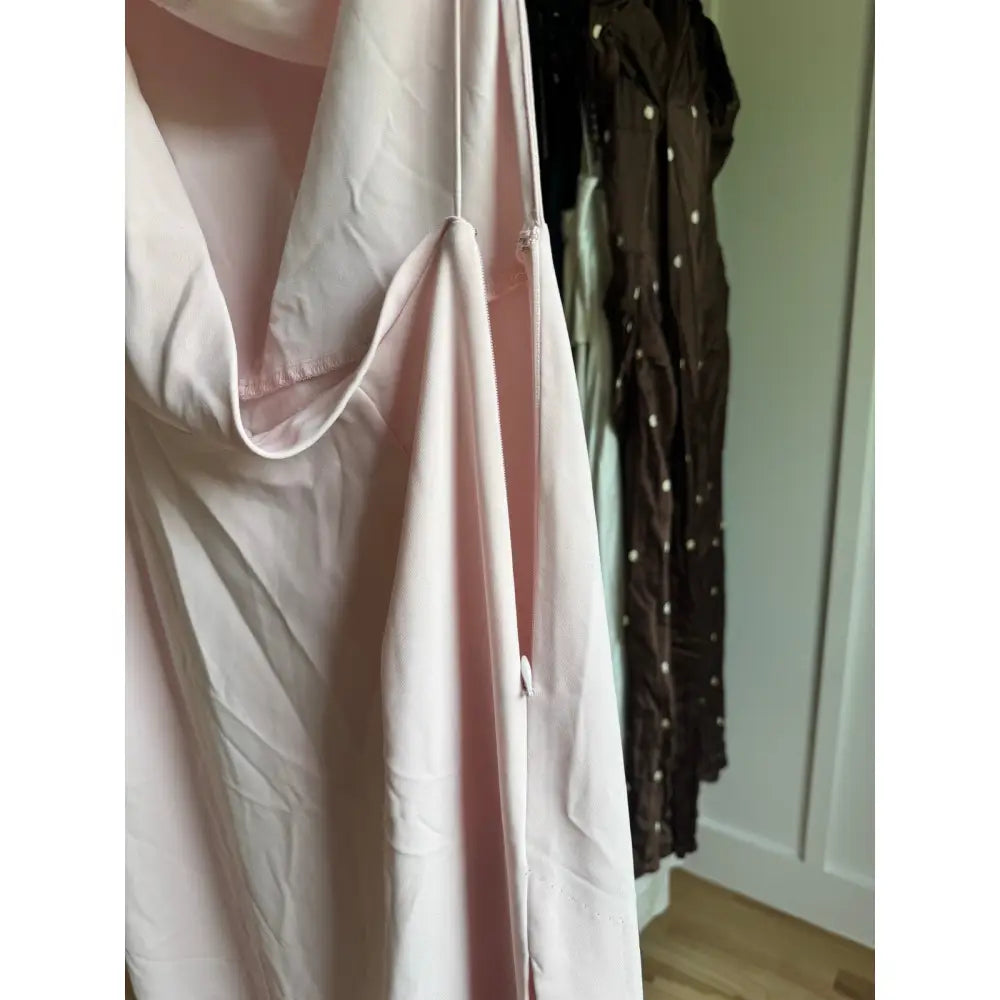 Amanda Uprichard x REVOLVE Arial Gown in Blush - Dress