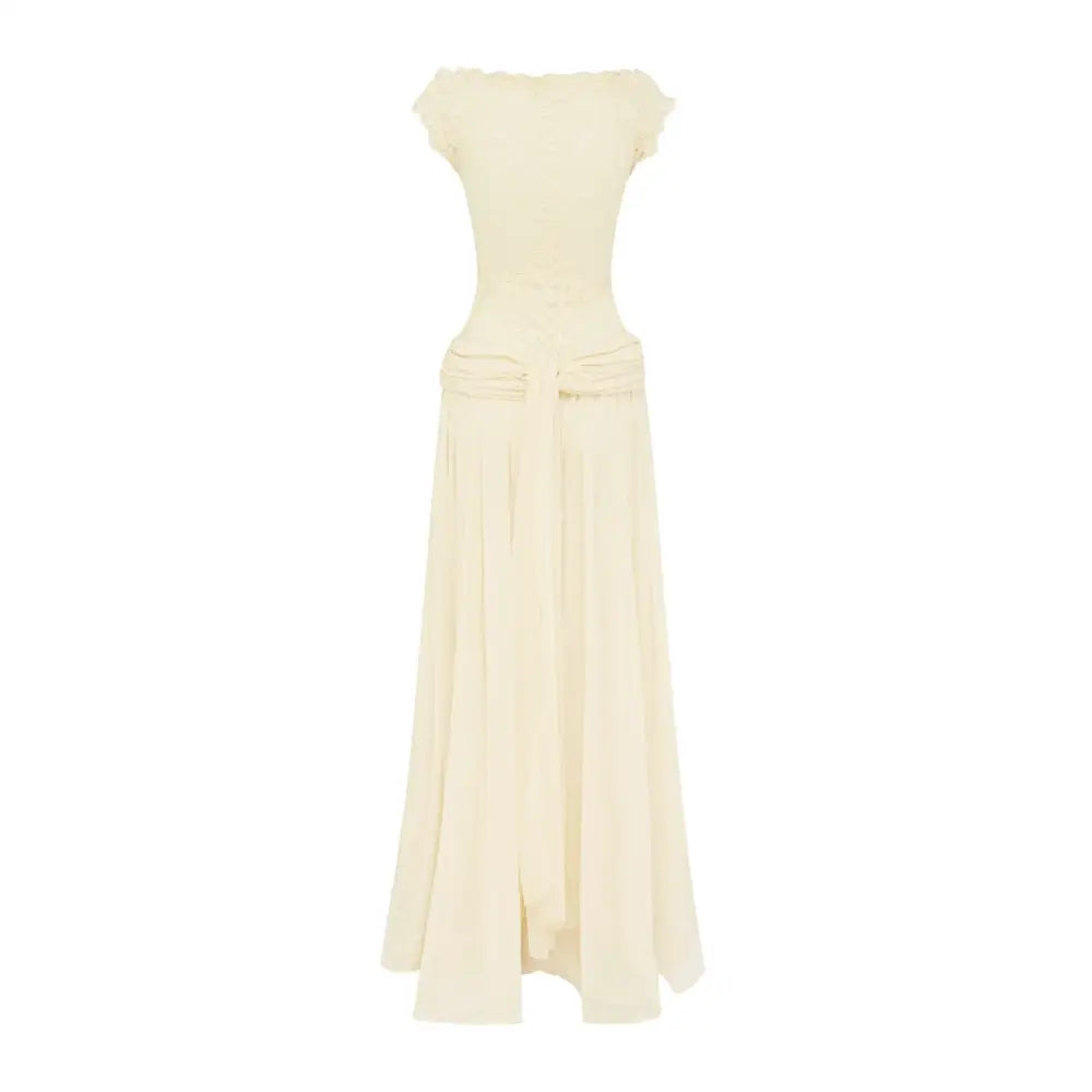 Arcina Ori Arabella Gown Beige - Dress