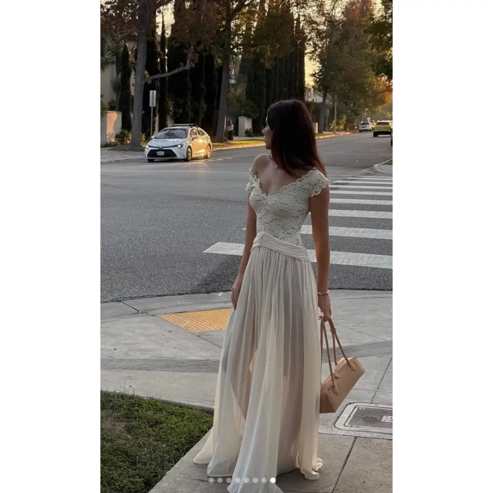 Arcina Ori Arabella Gown Beige - Dress