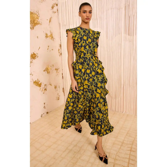 Ulla Johnson Flo Sleeveless Midi Dress - 2 - Dress