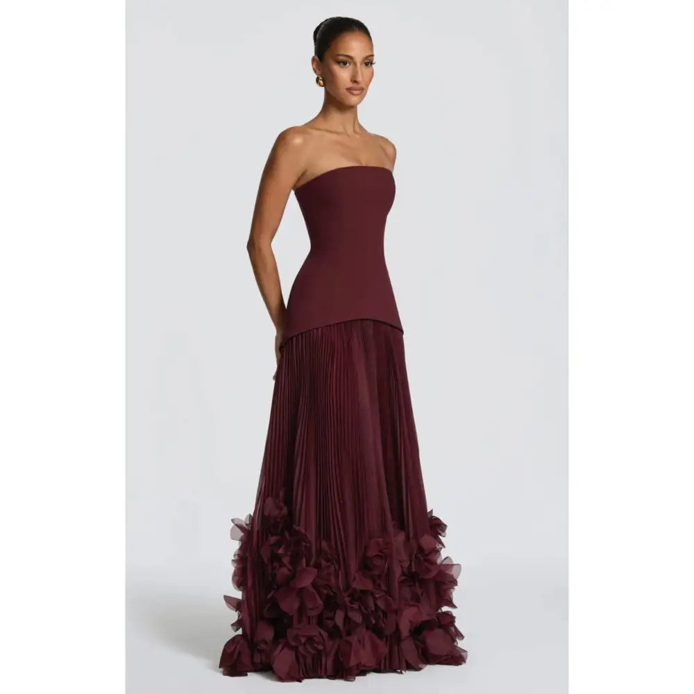 Babyboo Seraphina Gown - Cherry Lacquer - Dress
