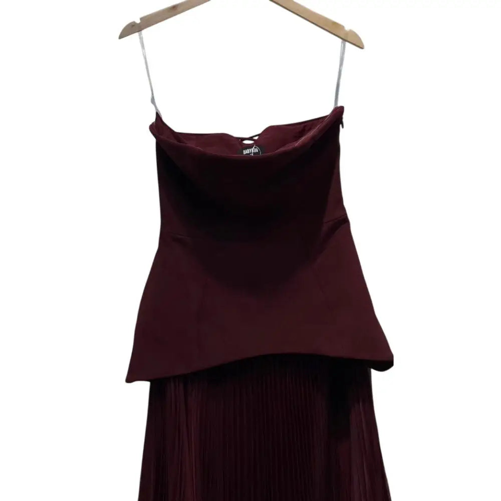 Babyboo Seraphina Gown - Cherry Lacquer - Dress