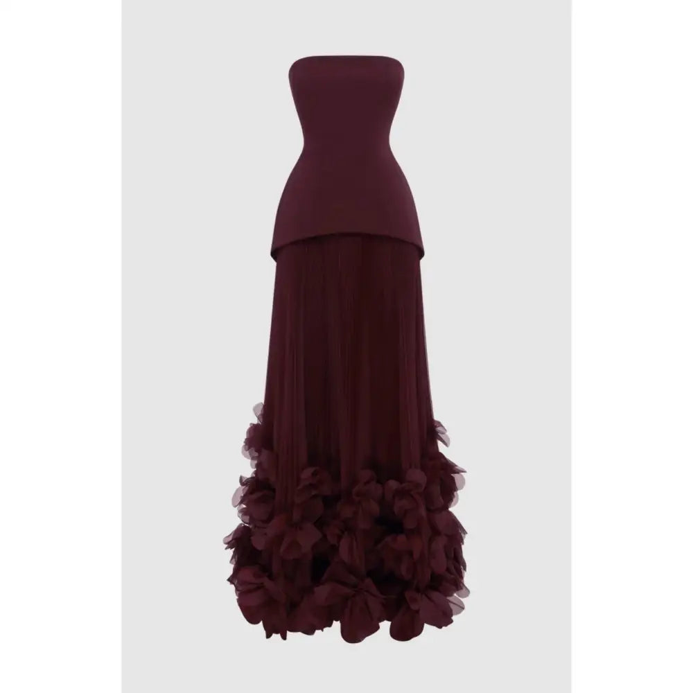 Babyboo Seraphina Gown - Cherry Lacquer - Dress