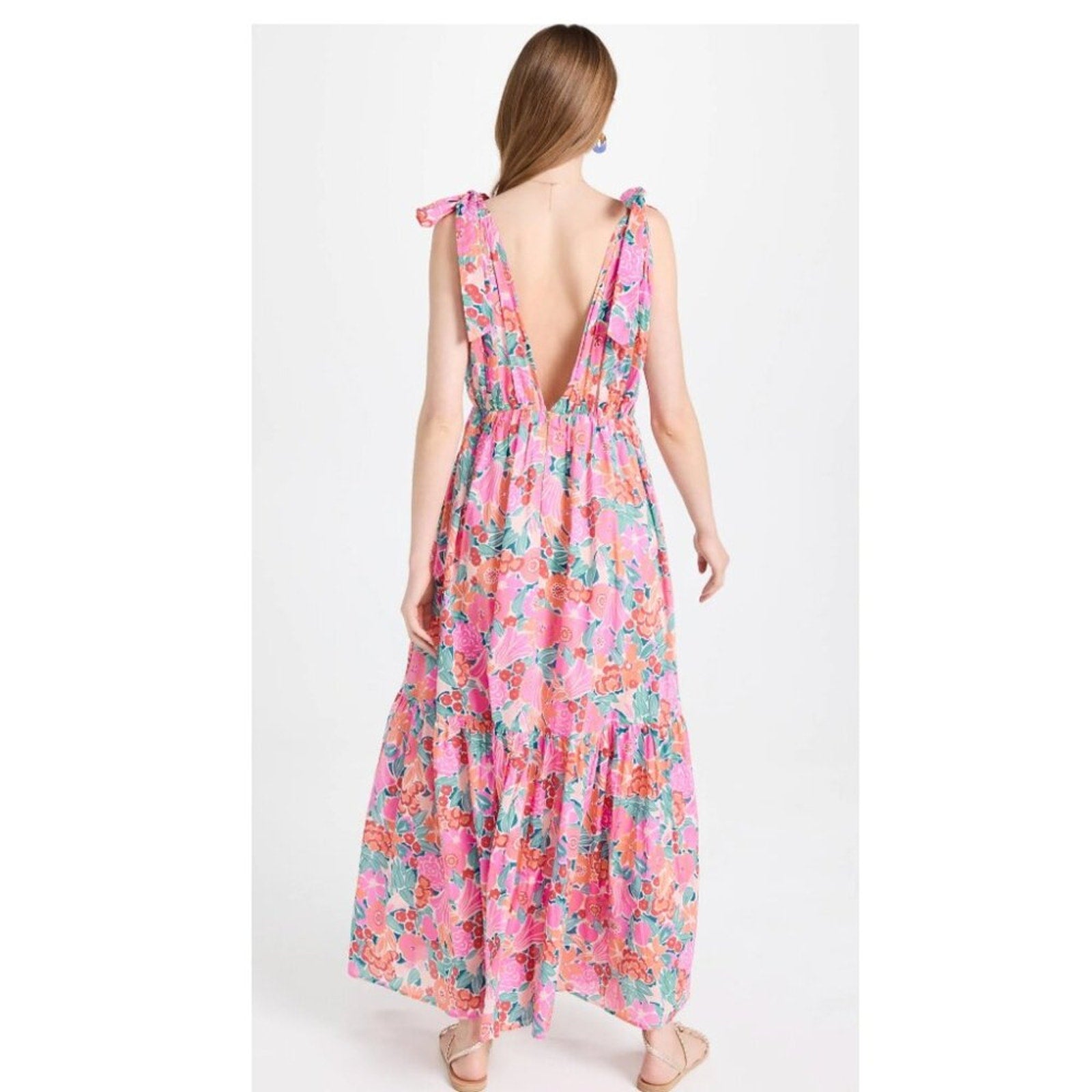 Banjanan Cosmos Maxi Dress in Bloomsbury Dawn Small - Banjanan Bernardi Collective