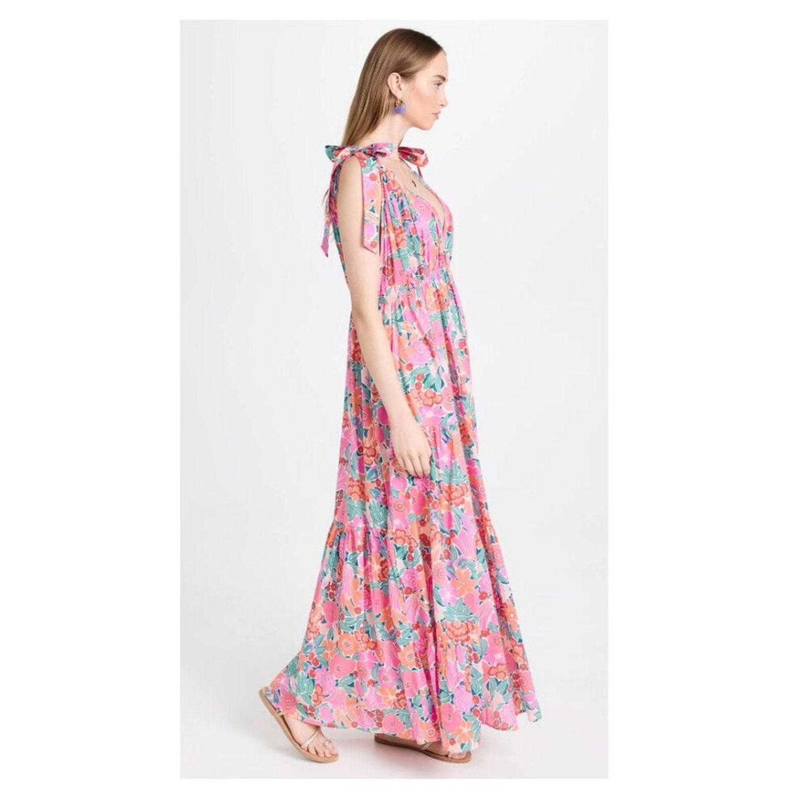 Banjanan Cosmos Maxi Dress in Bloomsbury Dawn Small - Banjanan Bernardi Collective