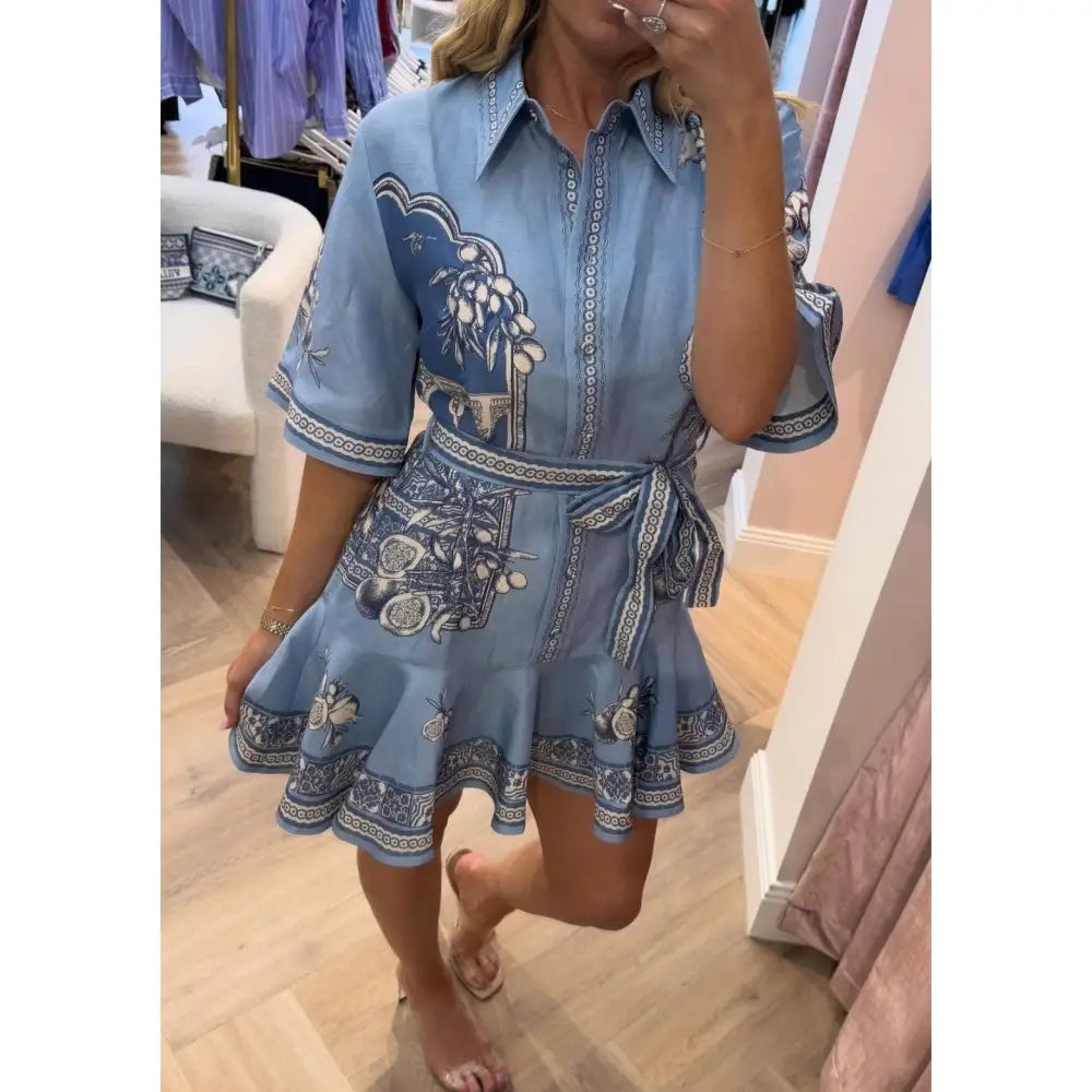 Alemais villa romantica mini dress - Dress