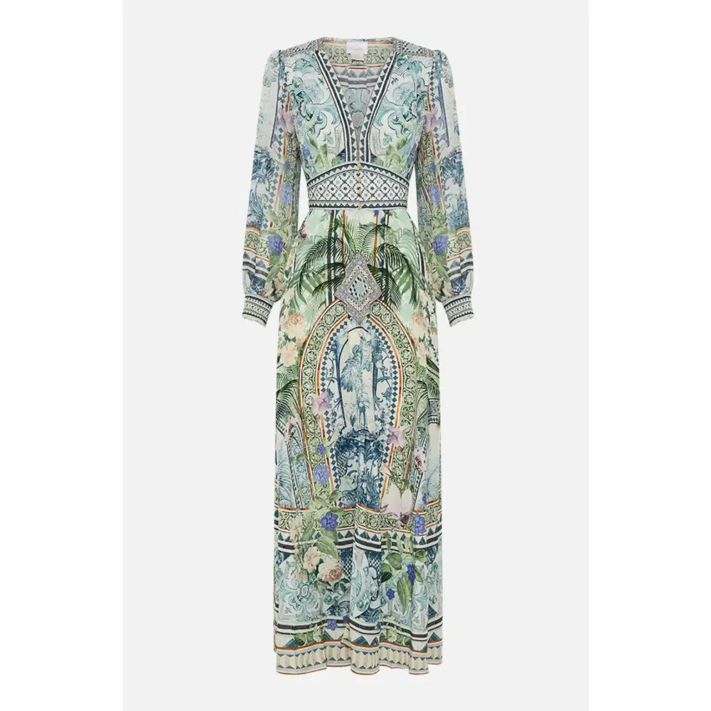 Camilla Jardim Party Button Dress with Shaped Waistband - Dress