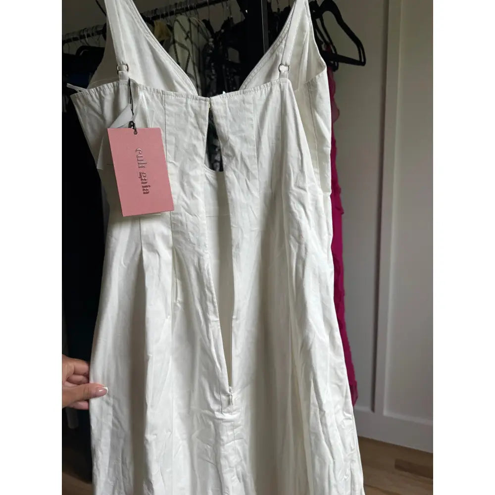 Cult Gaia Ellaria Dress in Off White - 2 - Dress