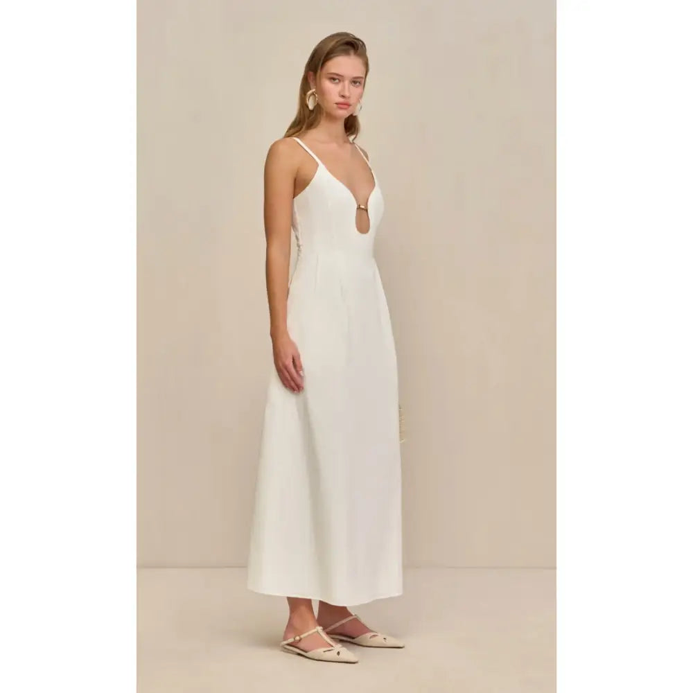 Cult Gaia Ellaria Dress in Off White - 2 - Dress