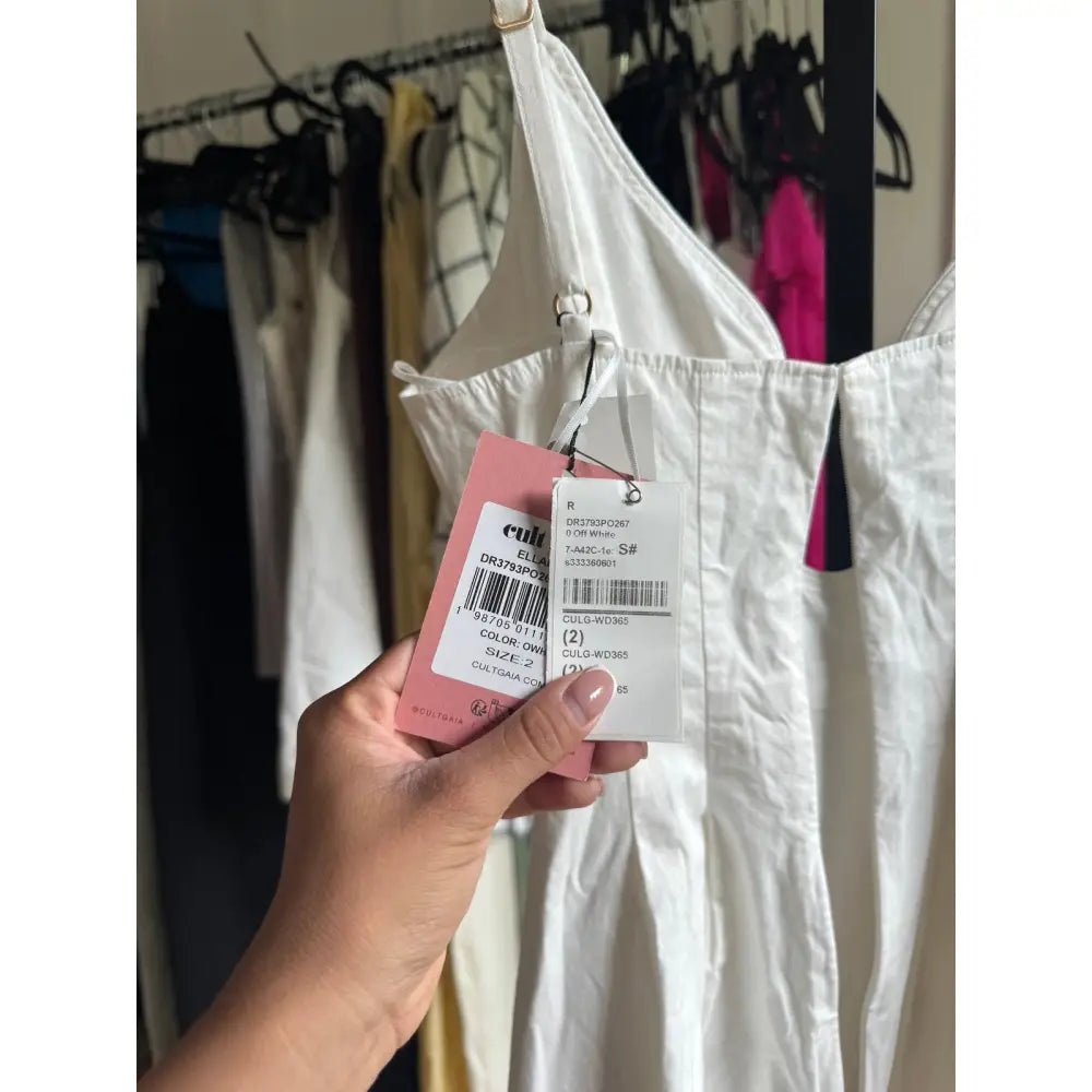 Cult Gaia Ellaria Dress in Off White - 2 - Dress