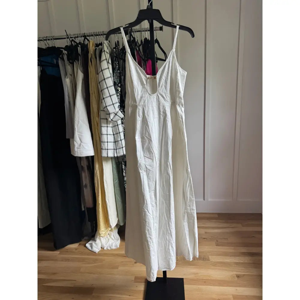 Cult Gaia Ellaria Dress in Off White - 2 - Dress
