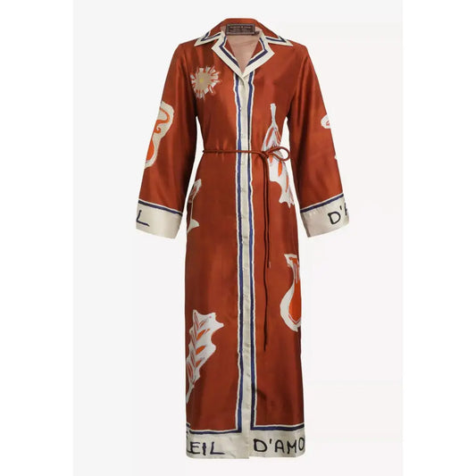 Alemais soleil d’amour silk shirtdress - 2 - Dress