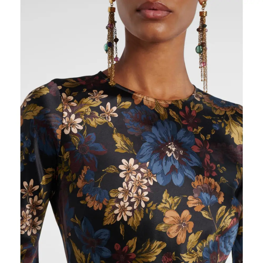 Veronica Beard Gemma floral silk-blend maxi dress - Dress