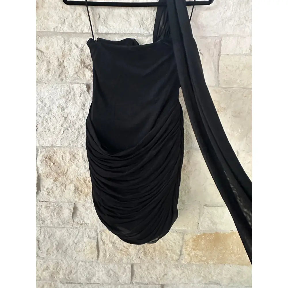 Misha THE ’EMBER’ WRAPPED MINI DRESS - Dress