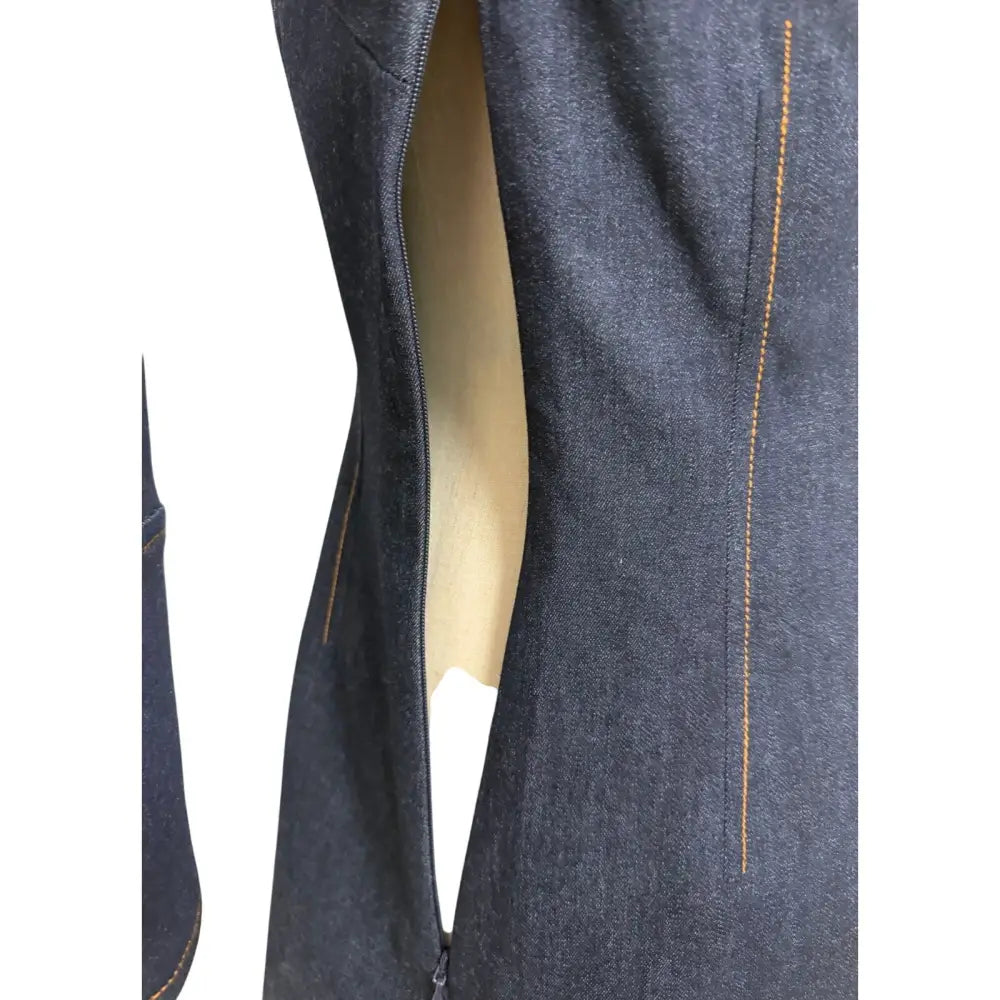 Veronica Beard Raymond Denim Mini Dress - Dress