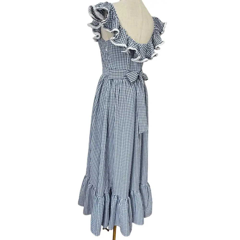 Doen Sora Dress in Gingham - Dress