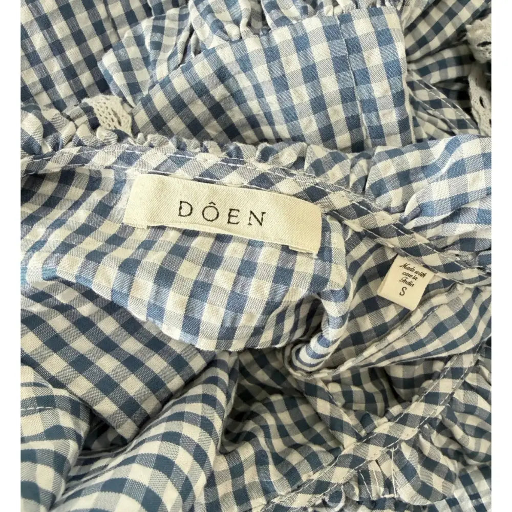 Doen Sora Dress in Gingham - Dress