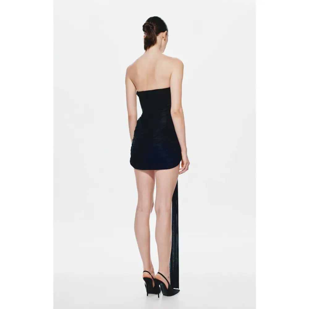 Misha THE ’EMBER’ WRAPPED MINI DRESS - Dress