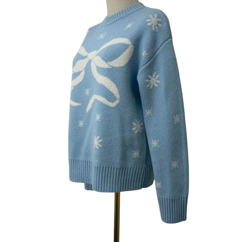 LoveShackFancy Francie Wool Jacquard Pullover - Tops