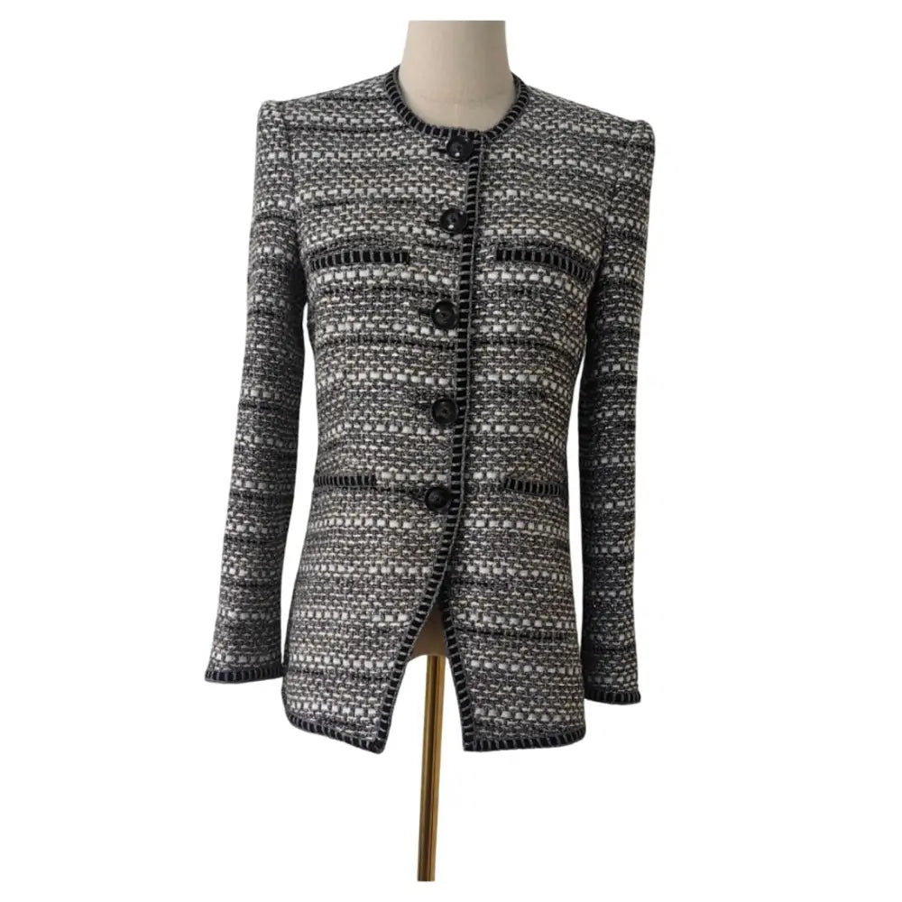 Veronica Beard Alessia Tailored Tweed Jacket - Jacket