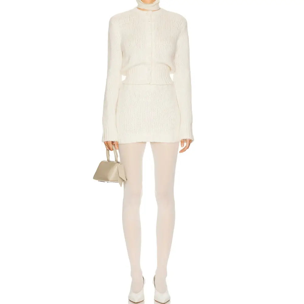 Helsa Annabelle Cardigan and Skirt Set - Dress