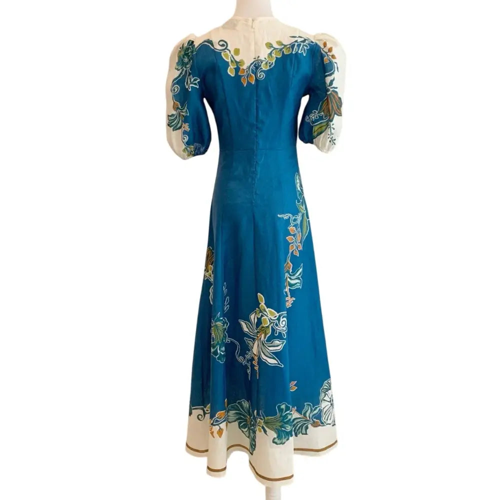 ALEMAIS Luda Linen Midi Dress - Dress
