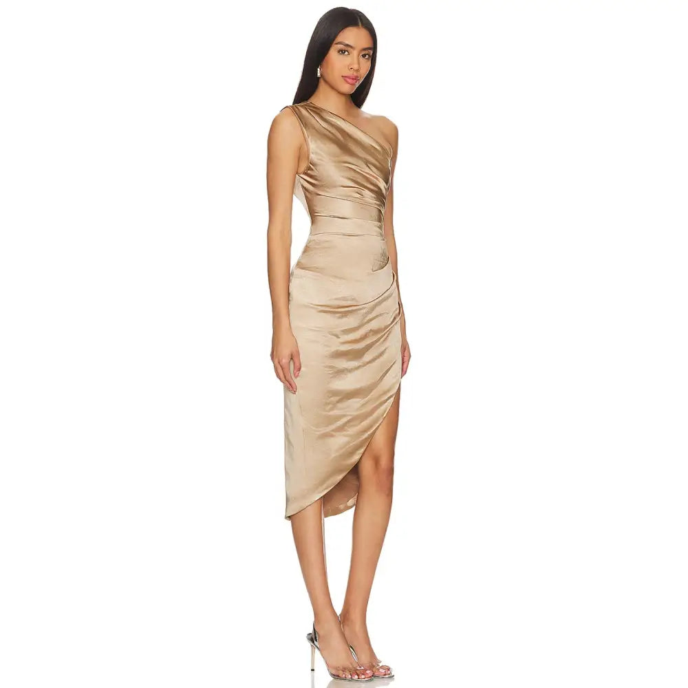 ELLIATT Cassini Dress in Gold - Dress