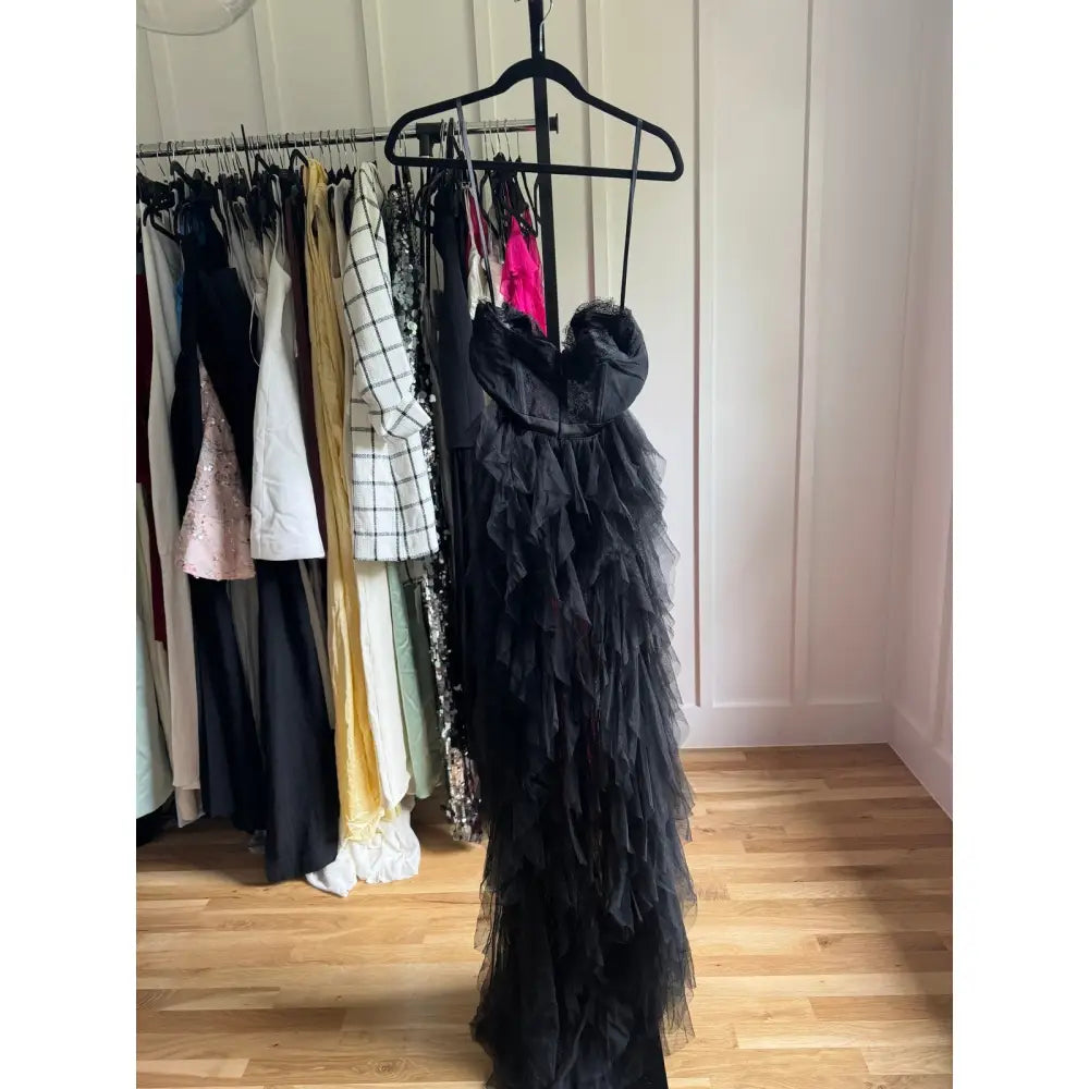 For Love & Lemons X REVOLVE Bustier Gown in Black - Dress