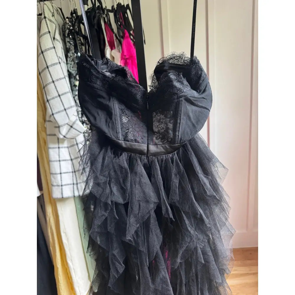 For Love & Lemons X REVOLVE Bustier Gown in Black - Dress