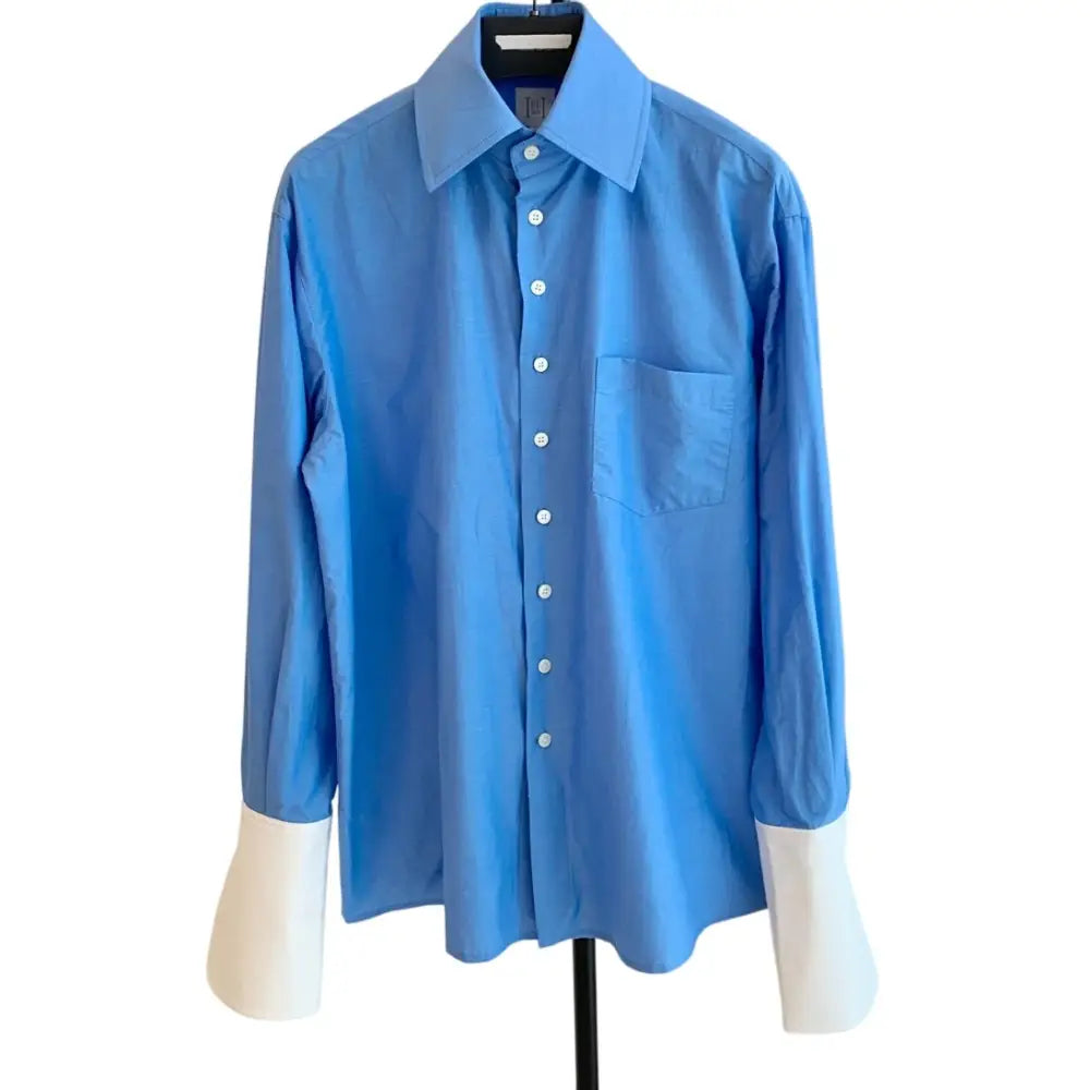 Helsa Classic Oversized Shirt in Tech Poplin