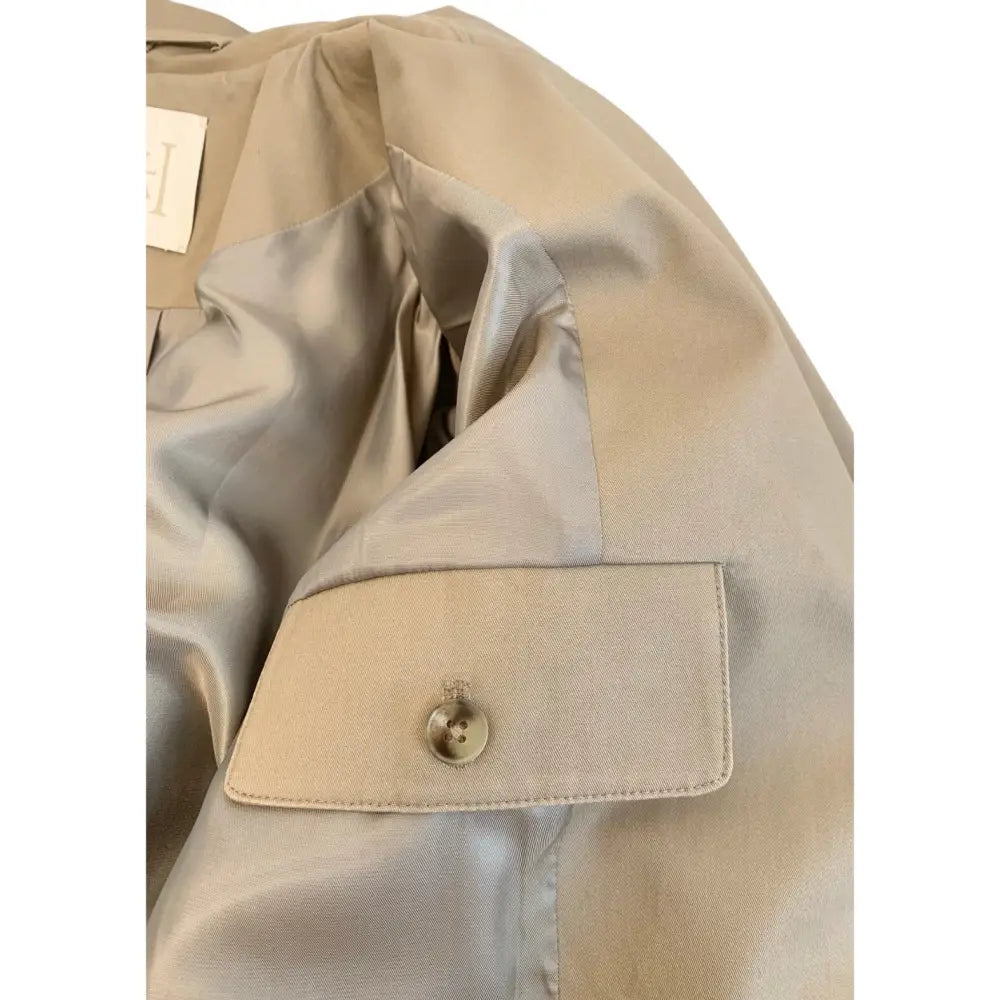 Helsa Short Bubble Hem Trench in Stone - Jacket