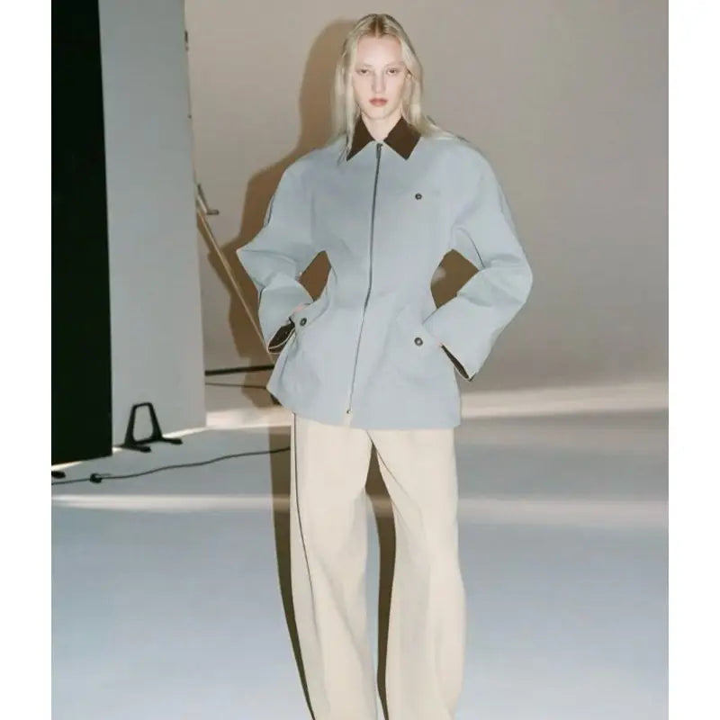 HELSA the lady hunting jacket with faux leather collar - Jacket