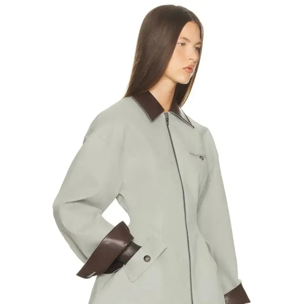 HELSA the lady hunting jacket with faux leather collar - Jacket