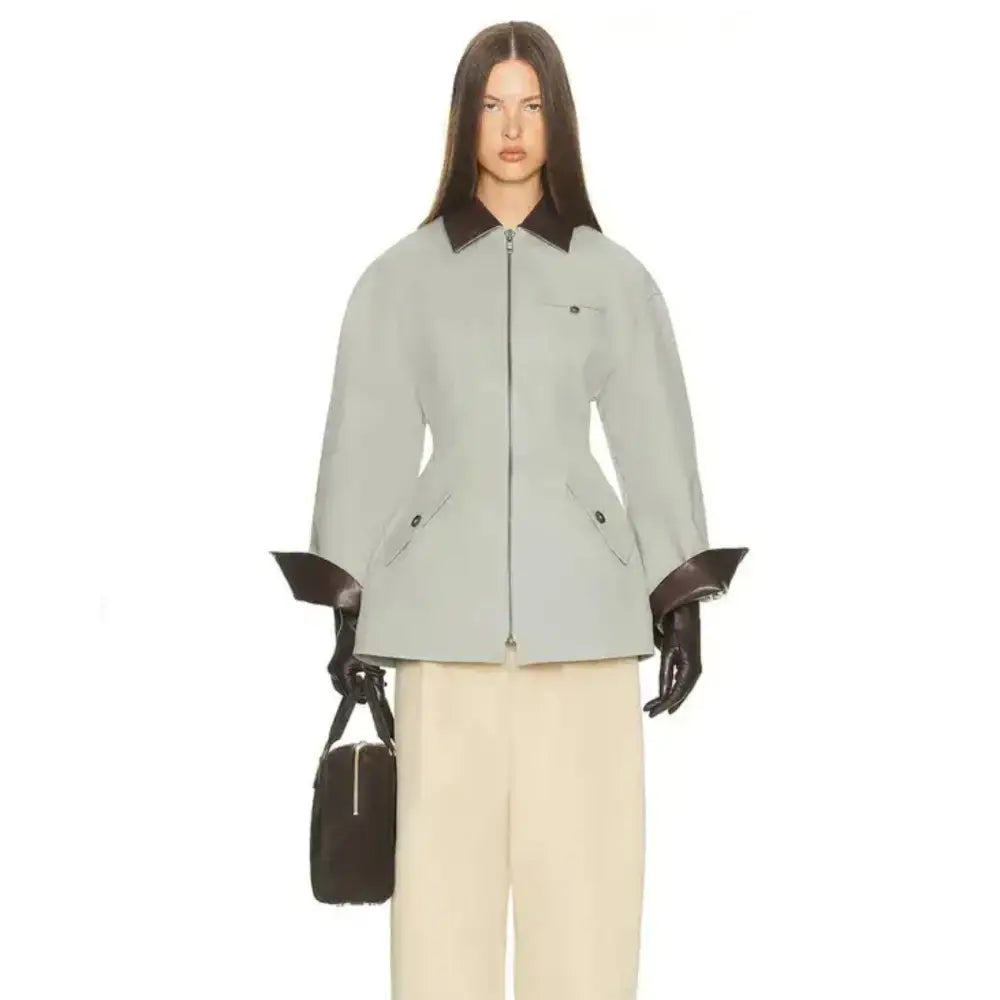HELSA the lady hunting jacket with faux leather collar - Jacket