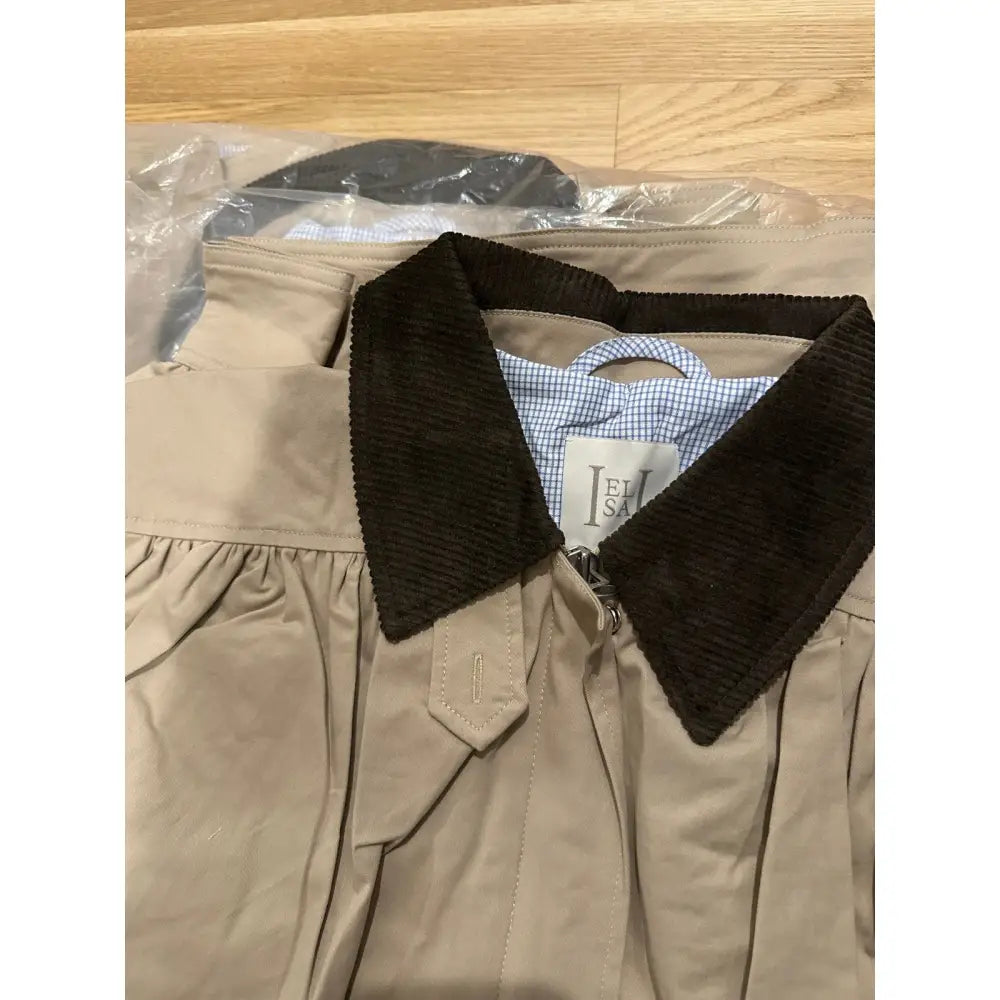 Helsa The Shirred Bomber Jacket With Corduroy Collar - Jacket
