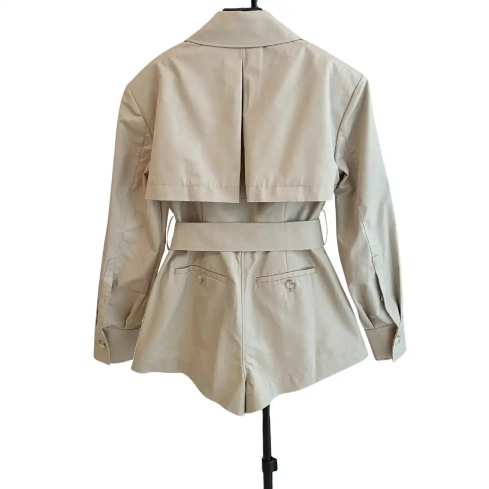 Helsa The Short Trench Jumpsuit