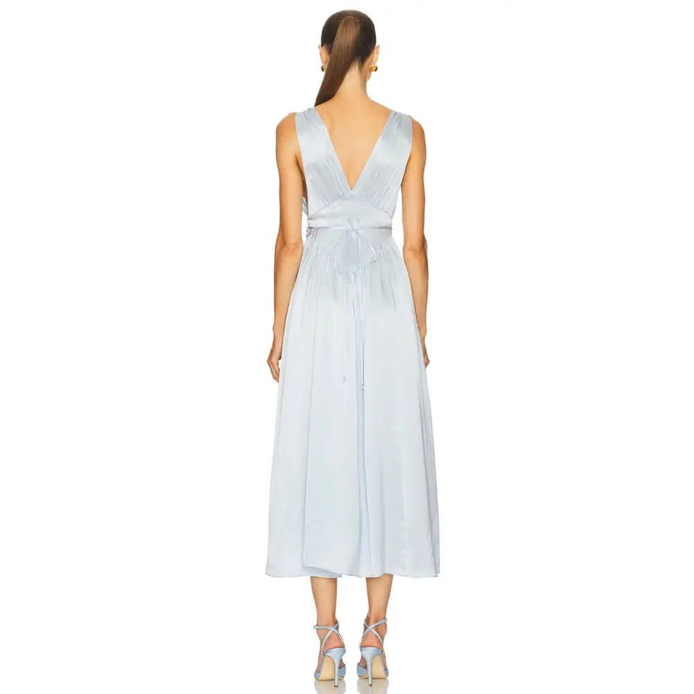 Helsa The Silk Celeste Dress - Dress