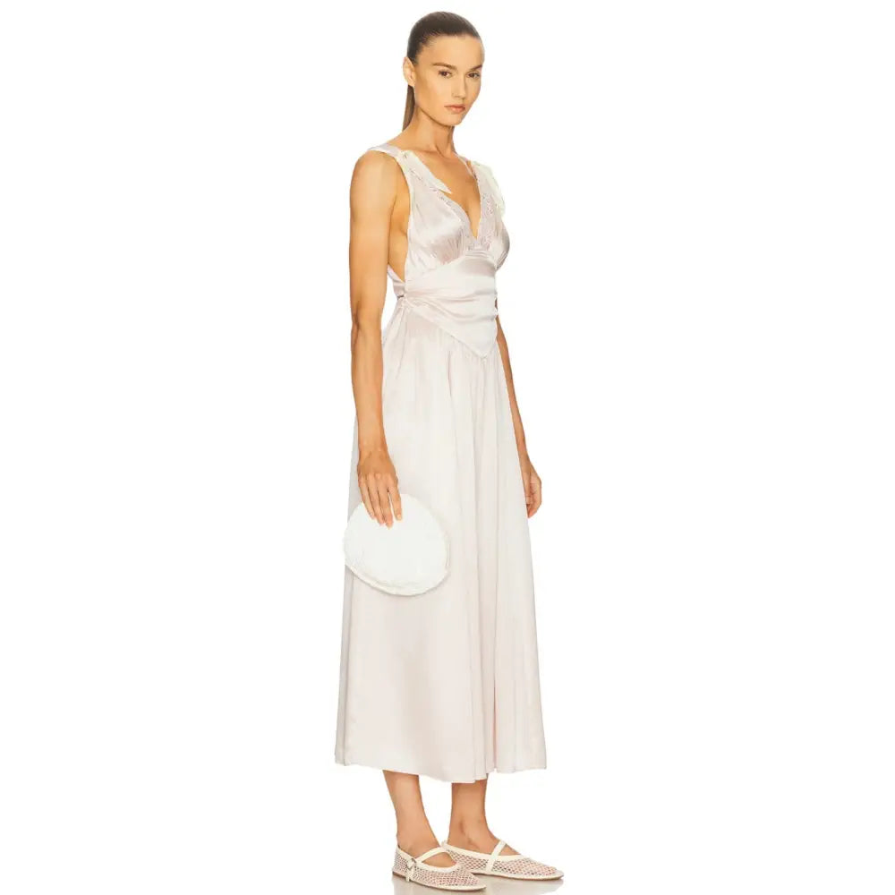 Helsa The Silk Celeste Dress - Dress