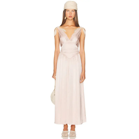 Helsa The Silk Celeste Dress - Dress