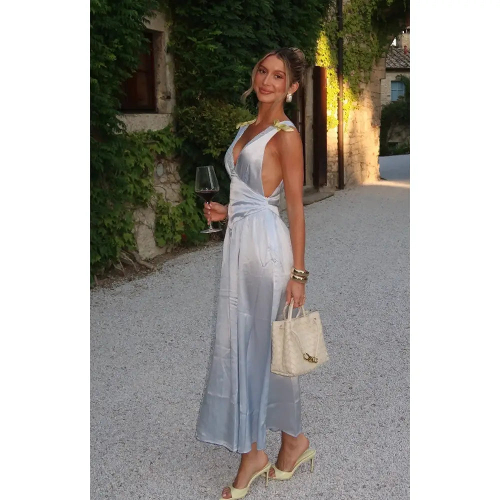 Helsa The Silk Celeste Dress