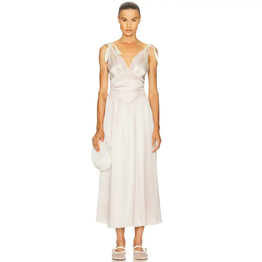 Helsa The Silk Celeste Dress - Dress