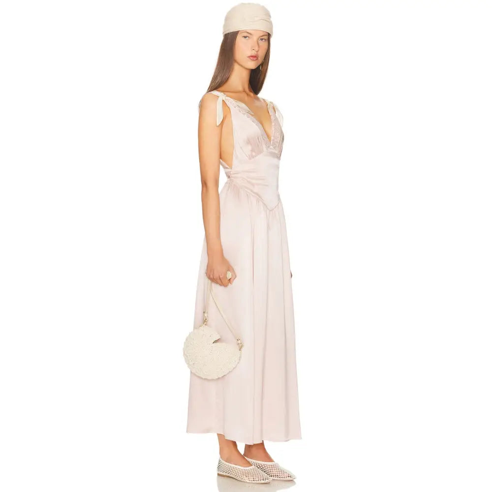 Helsa The Silk Celeste Dress - Dress
