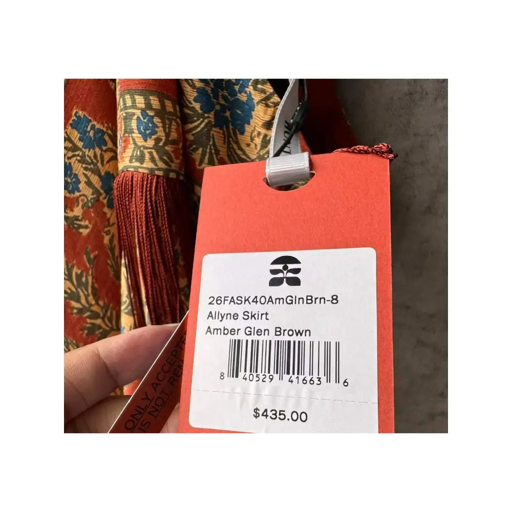 Hunter Bell Allyne Skirt Amber Glen Brown - Skirts