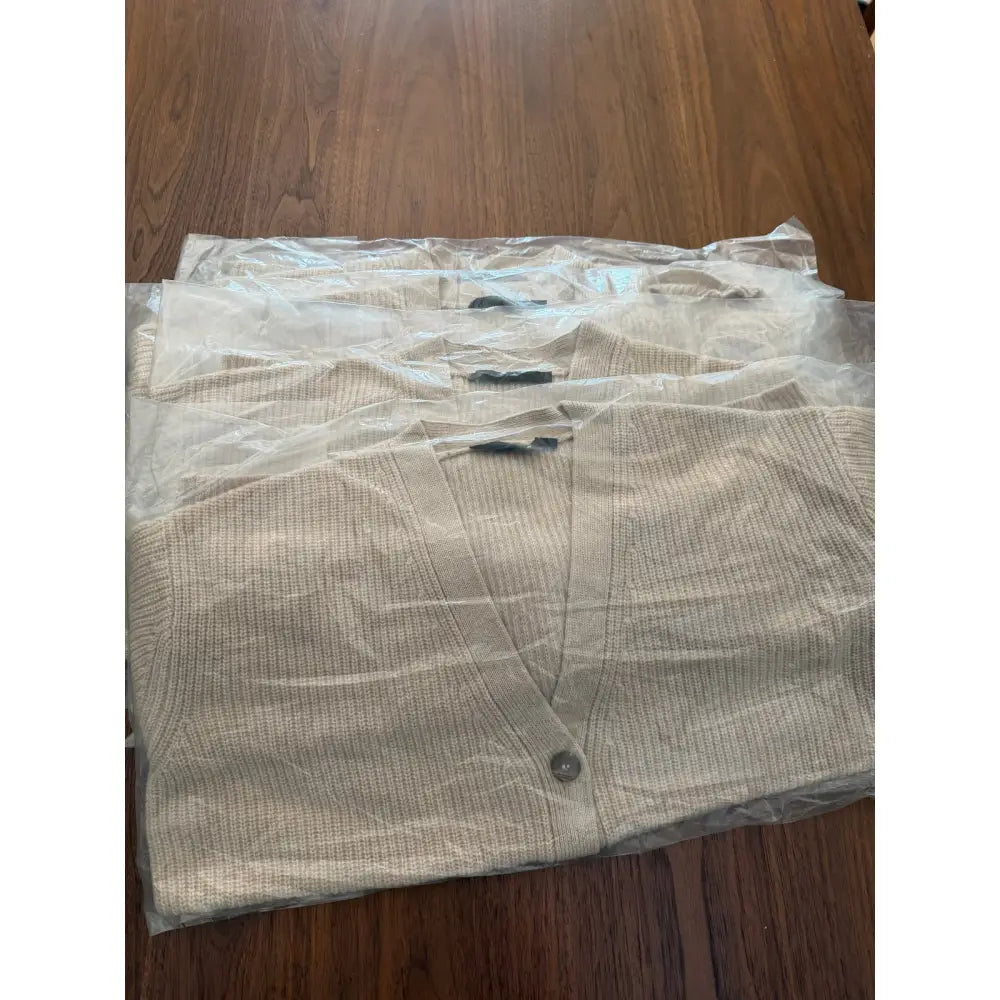 Jenni Kayne Cashmere Cocoon Cardigan Oatmeal - Tops